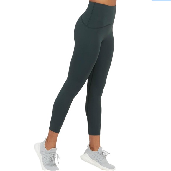 SPANX Pants & Jumpsuits Spanx Dark Emerald Green High Rise Booty